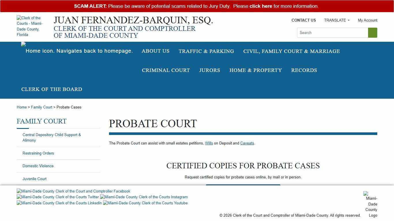 Probate Court